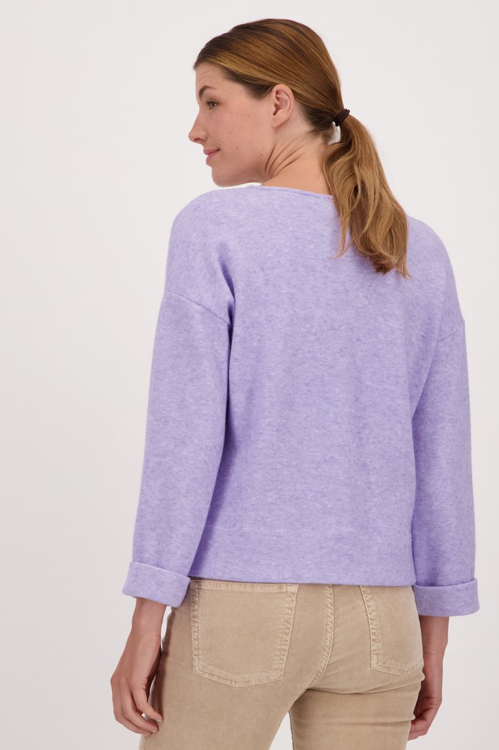 Pull violet clair	 de Opus pour Femmes