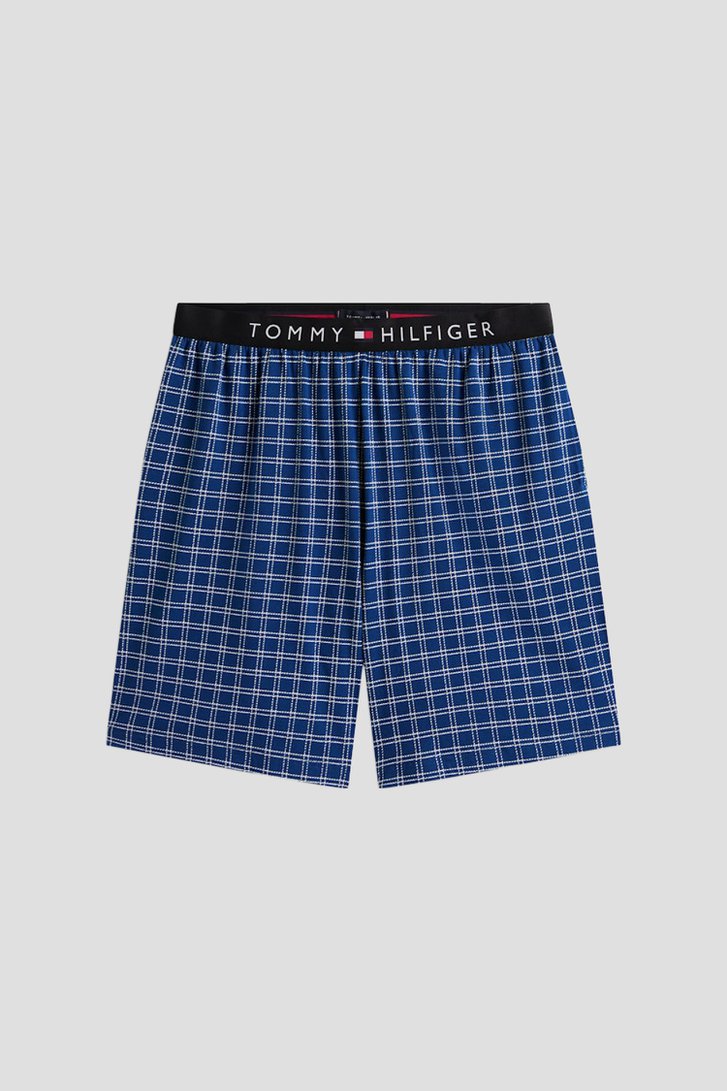 Photo produit 3 de Pyjama avec T-shirt blanc et short bleu de Tommy Hilfiger pour Hommes