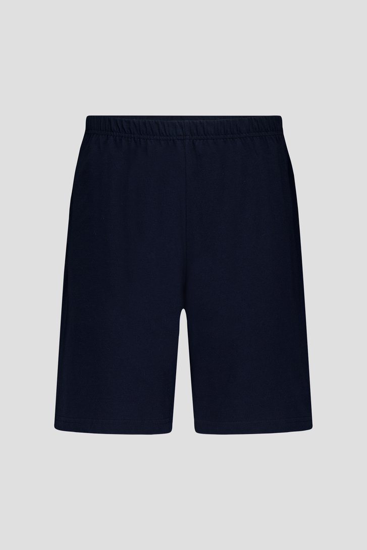 Pyjama bleu avec short de Götzburg pour Hommes