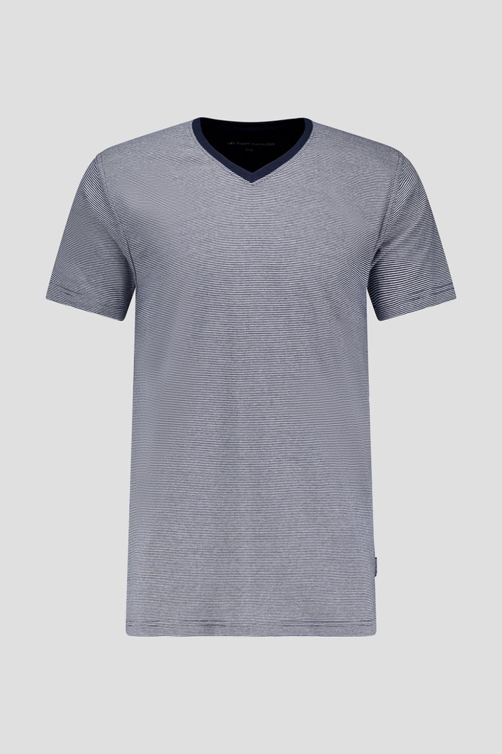 Pyjama bleu foncé avec T-shirt et short de Tom Tailor pour Hommes