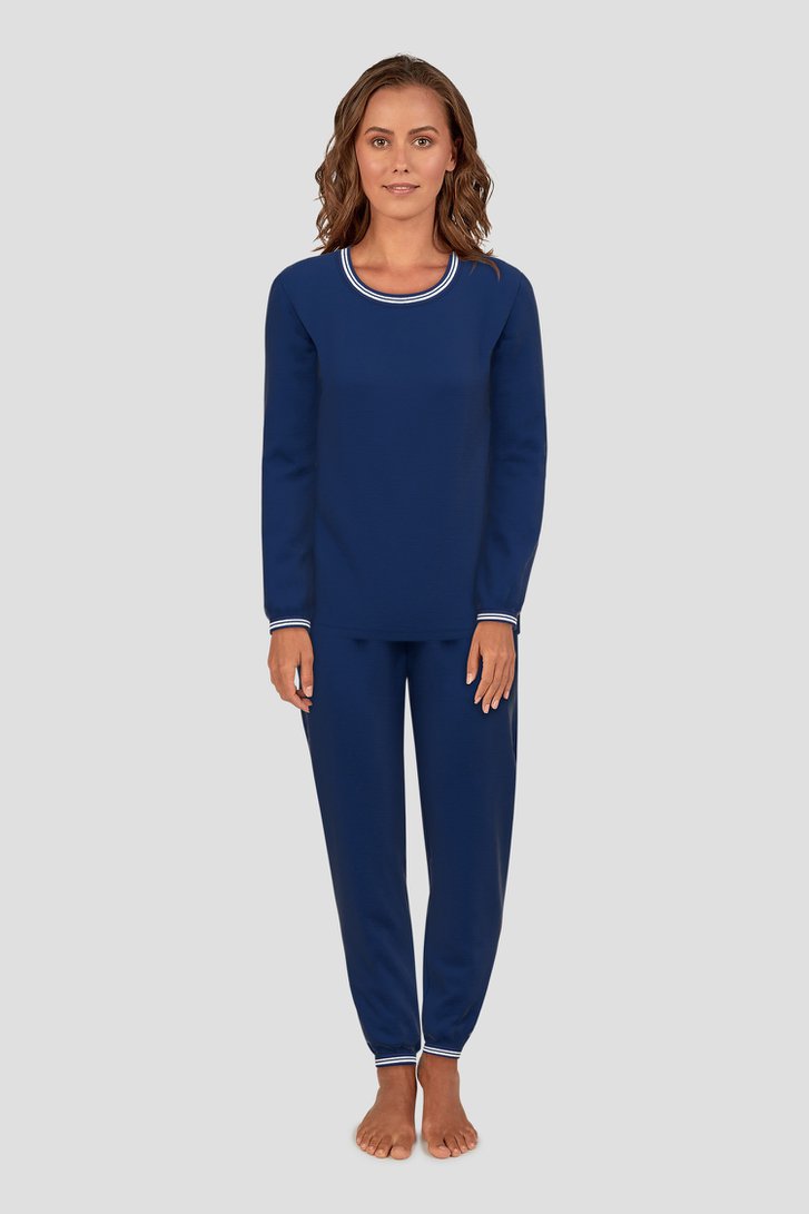 Pyjama bleu foncé de Tom Tailor pour Femmes