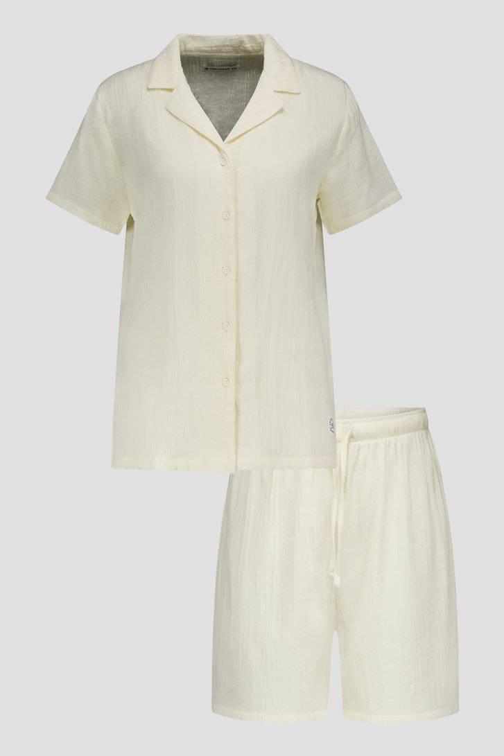 Pyjama écru de Tom Tailor pour Femmes