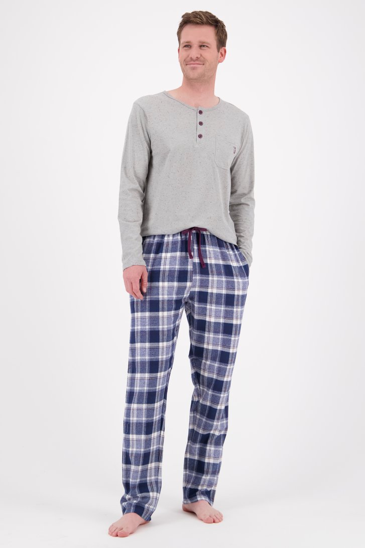 Pyjama met geruite broek van Eskimo voor Heren