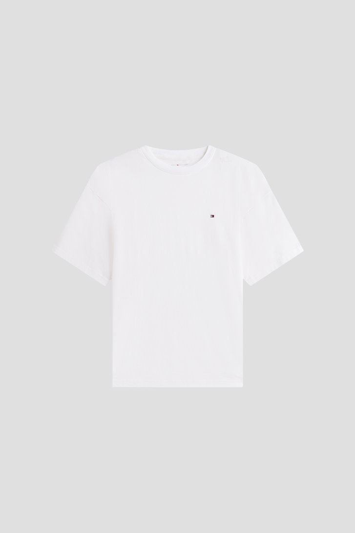 Productfoto 2 van Pyjama met wit T-shirt en blauwe short  door Tommy Hilfiger voor Heren