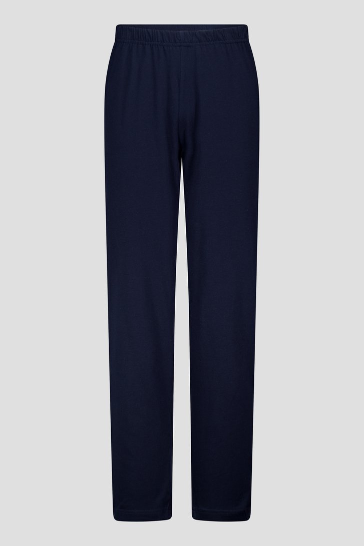 Pyjama vert foncé avec manches longues et pantalon de Tom Tailor pour Hommes