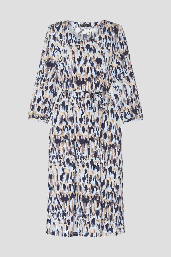 Robe bleu clair avec imprimé à pois de Signature pour Femmes