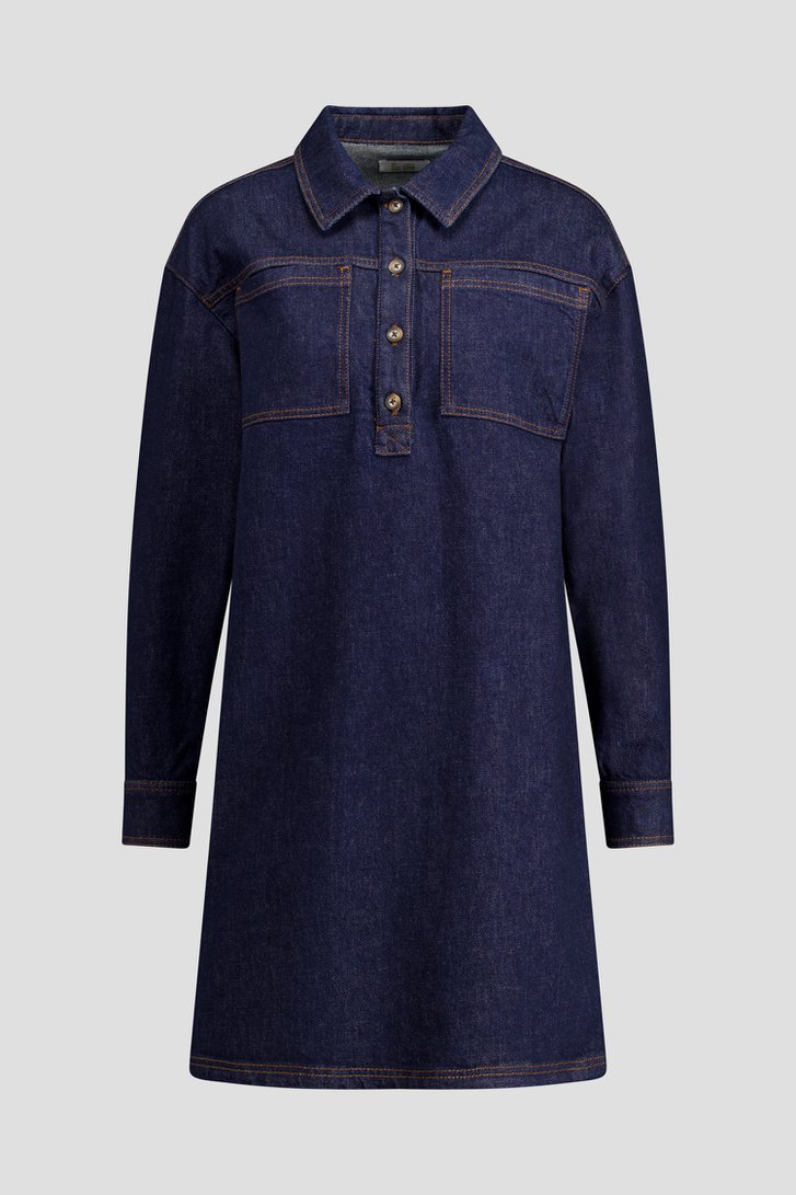 Photo produit 1 de Robe en jean à manches longues de LŌVING pour Femmes