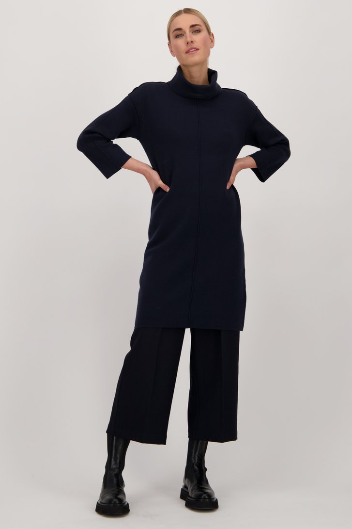 Robe en maille bleu foncé	 de Opus pour Femmes