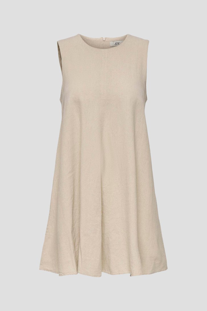 Robe évasée beige clair en lin de JDY pour Femmes