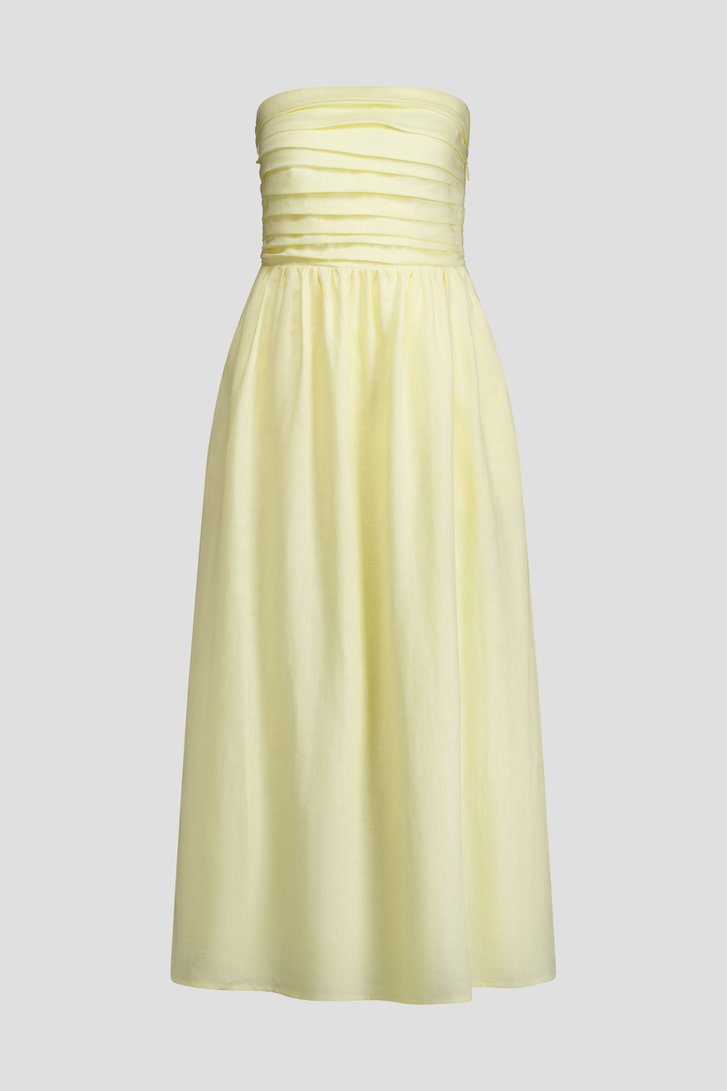 Photo produit 1 de Robe jaune sans manches de AC by Annelien Coorevits pour Femmes
