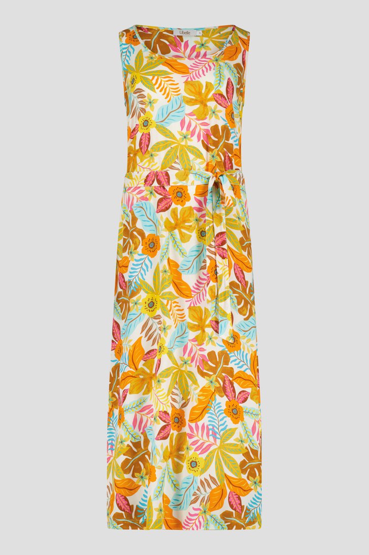 Robe longue aérienne à l'imprimé floral coloré  de Libelle pour Femmes