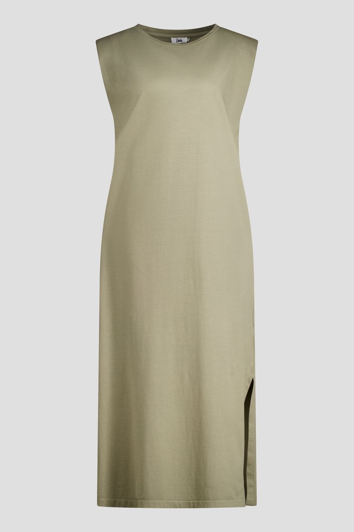 Photo produit 1 de Robe longue vert grisé de Louise pour Femmes