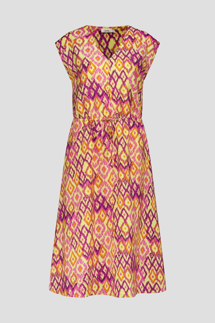 Robe mi-longue avec imprimé de Libelle pour Femmes