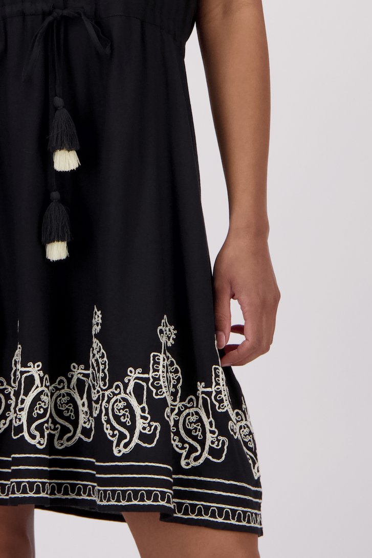 Robe noire avec motif brodé de JDY pour Femmes