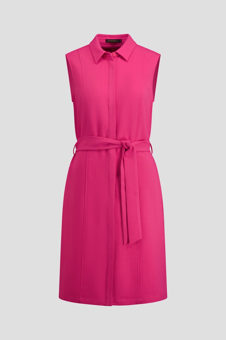 Photo produit 1 de Robe rose sans manches de Claude Arielle pour Femmes