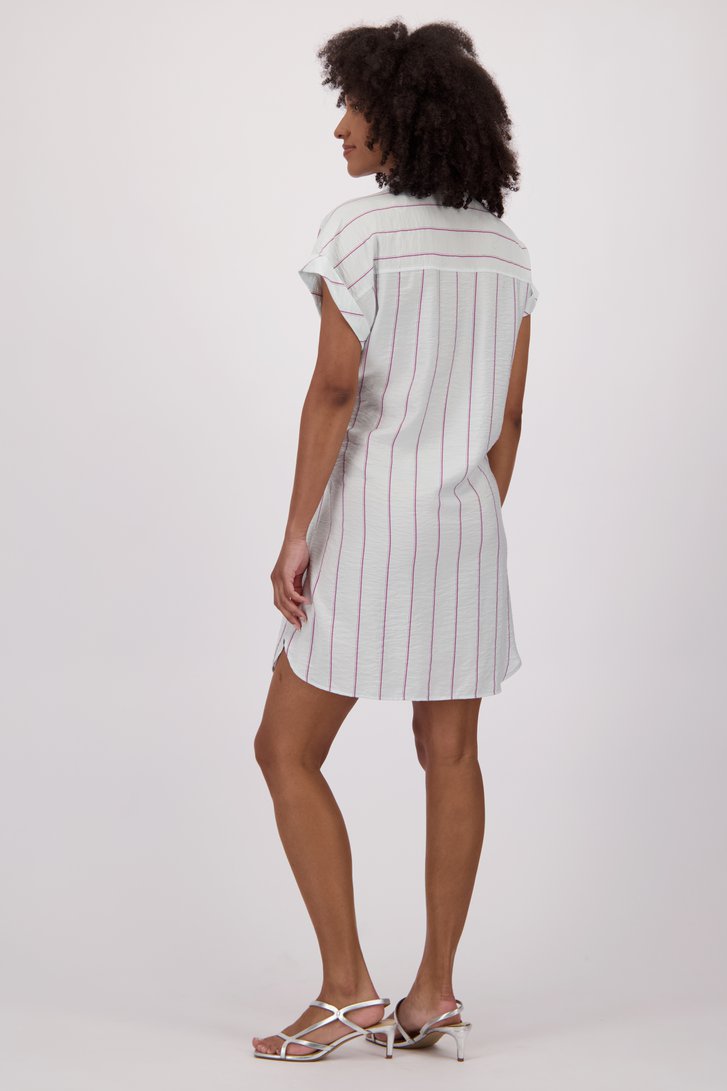 Robe turquoise pastel à motif rayé de Louise pour Femmes