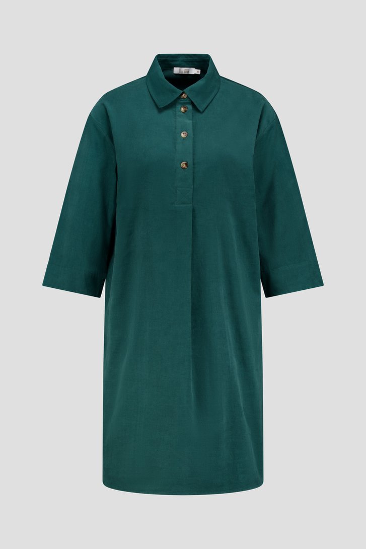 Photo produit 1 de Robe vert foncé à manches 3/4 de Liberty Loving nature pour Femmes