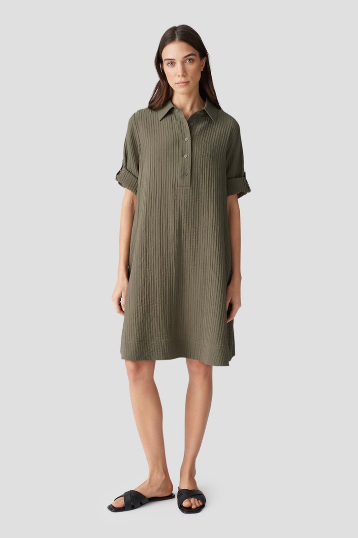 Robe vert foncé avec structure de Opus pour Femmes