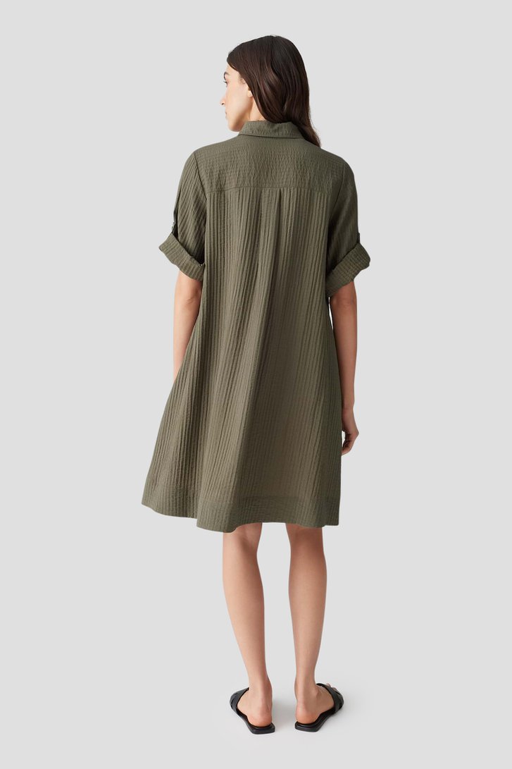 Robe vert foncé avec structure de Opus pour Femmes