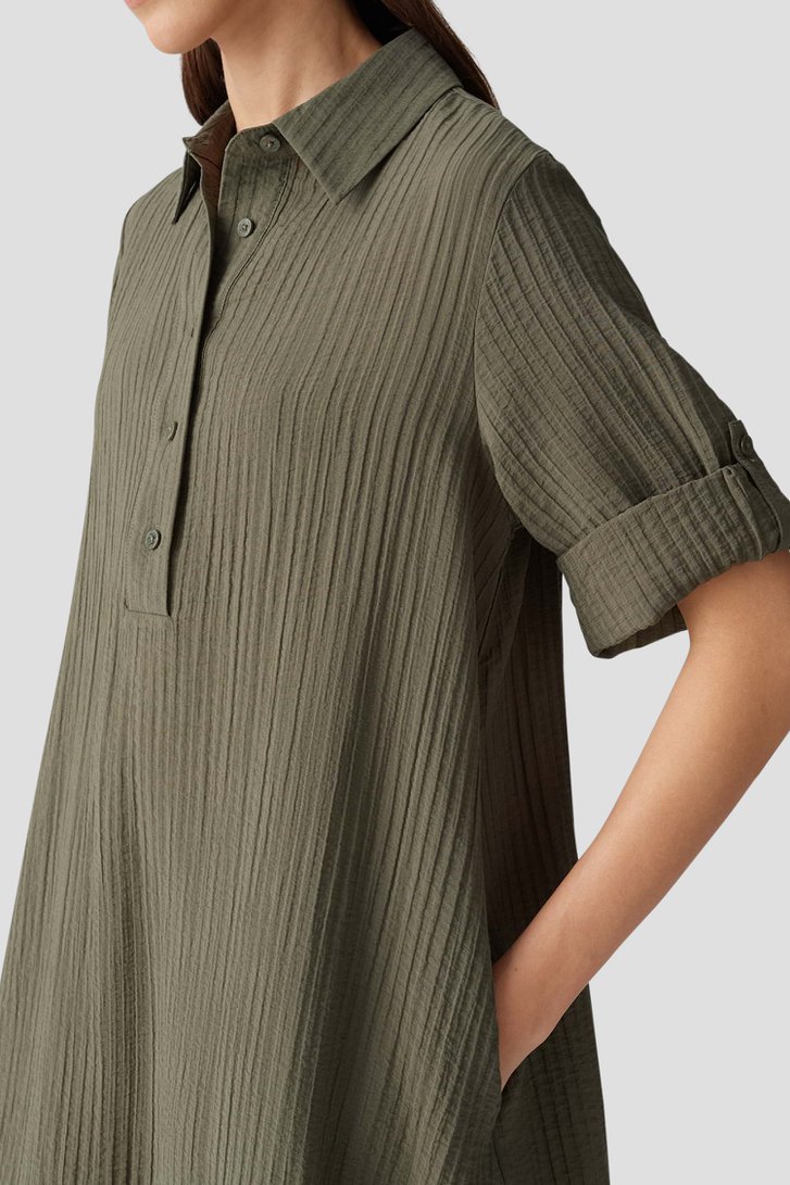Robe vert foncé avec structure de Opus pour Femmes