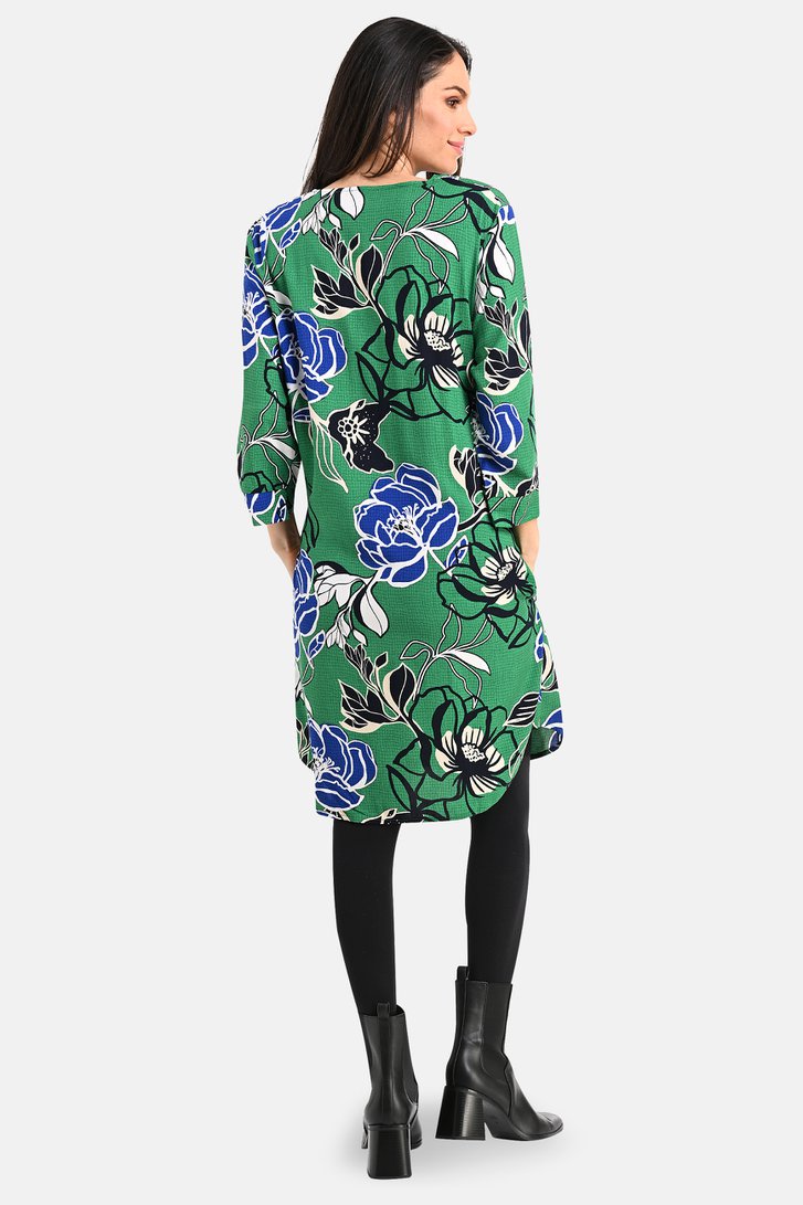 Robe verte à imprimé floral de Bicalla pour Femmes