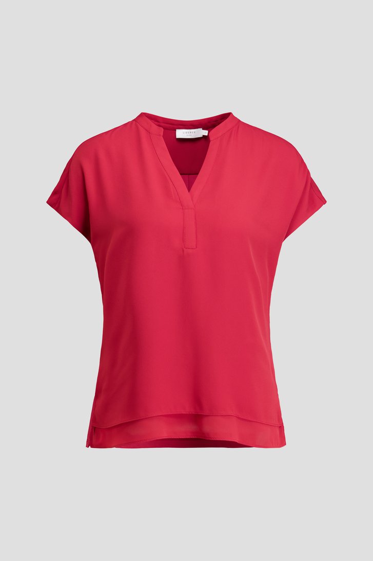 Productfoto 1 van Rode mouwloze blouse door Liberty Island voor Dames
