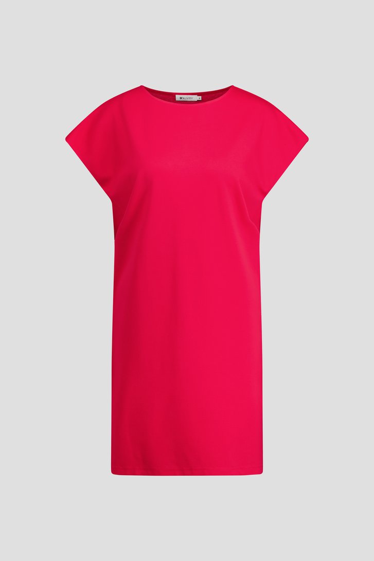 Productfoto 1 van Rood kleedje met korte mouw door D'Auvry voor Dames
