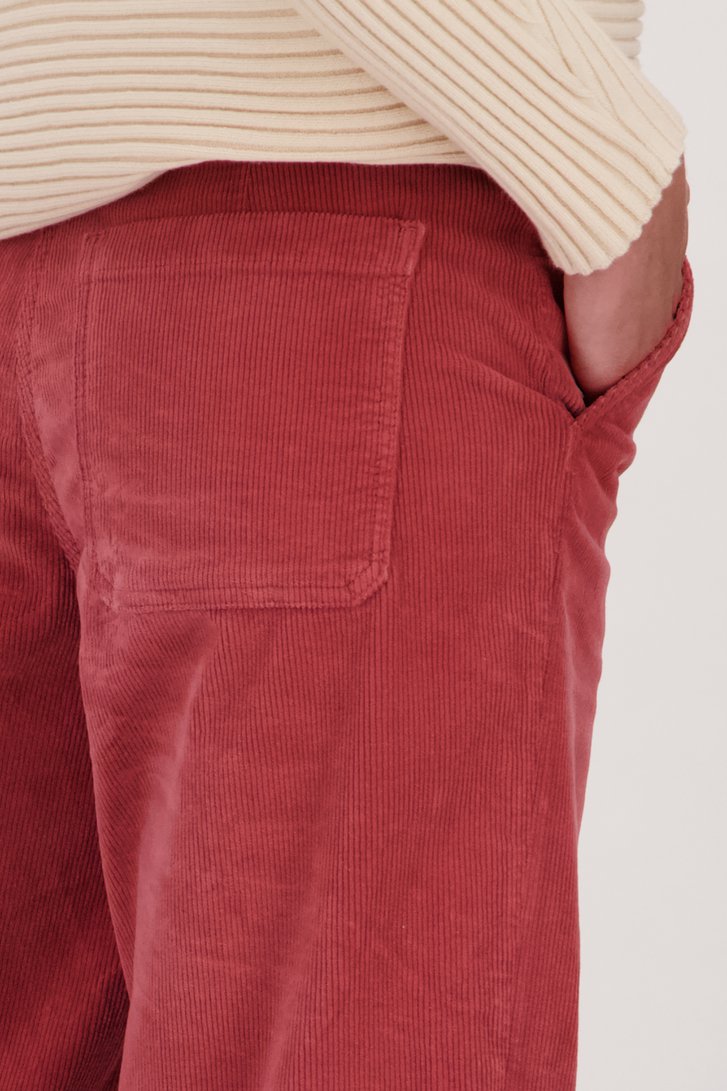 Roze corduroy broek - 7/8 lengte van Liberty Loving nature voor Dames