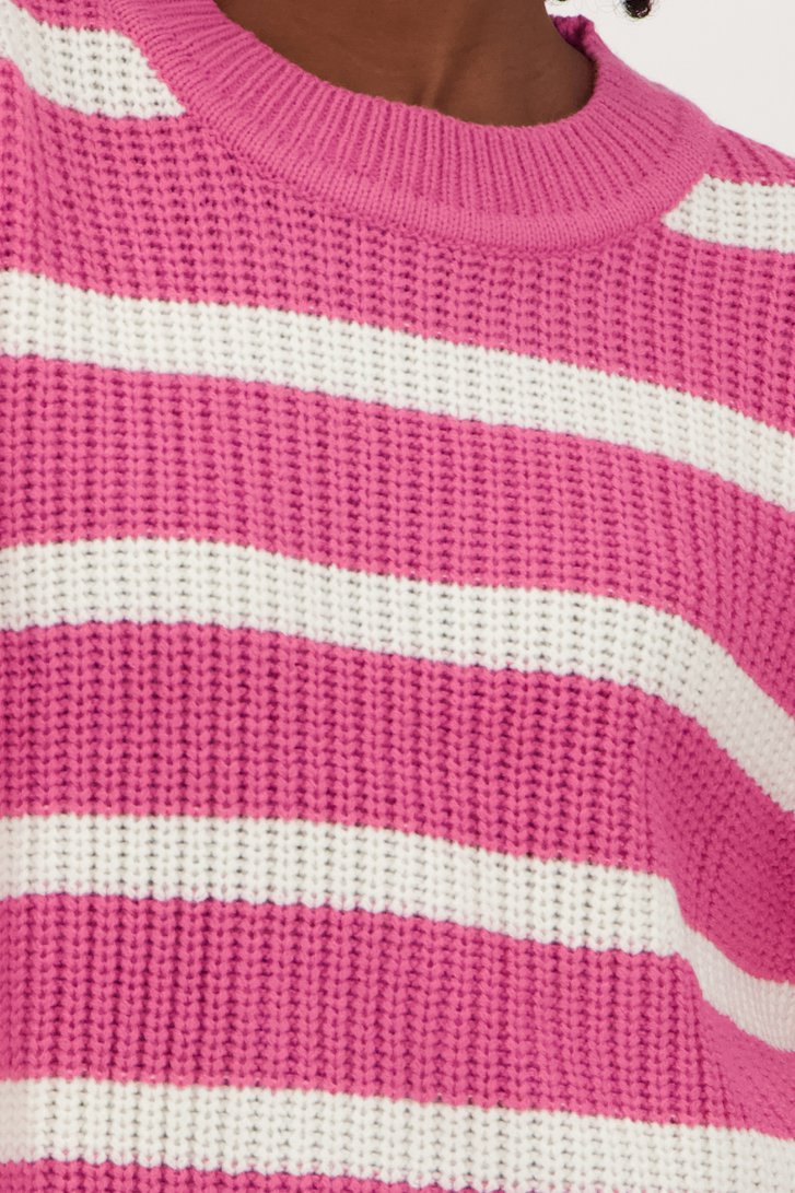 Roze gestreepte trui van JDY voor Dames