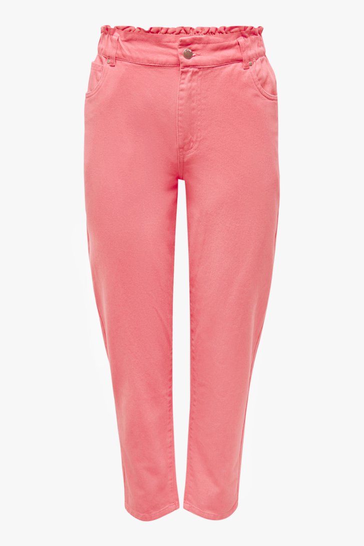 Roze high-waist broek met 7/8 lengte van JDY voor Dames