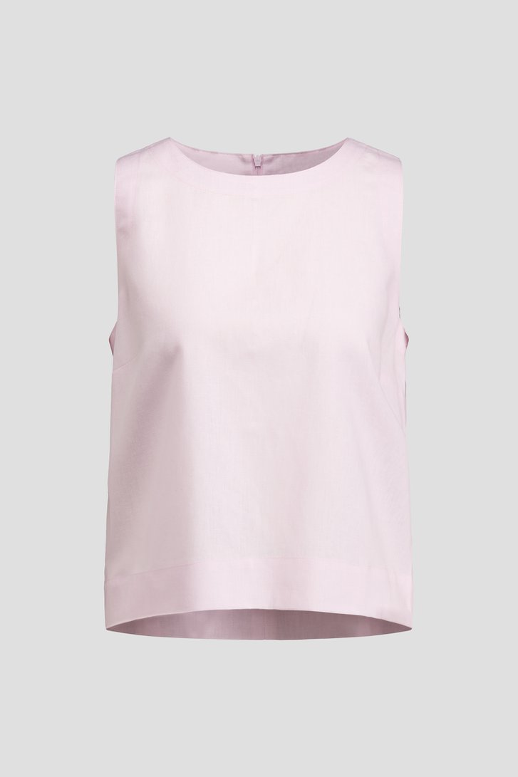 Productfoto 1 van Roze linnen topje door Liberty Island voor Dames