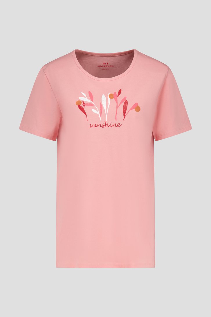 Roze pyjamaset met korte broek van Götzburg voor Dames