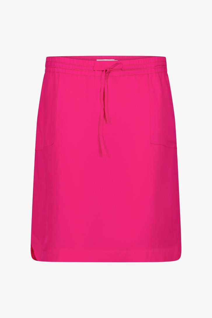 Roze rok met elastische taille van Libelle voor Dames