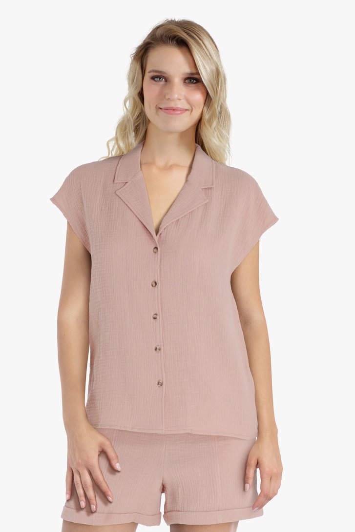 Roze tetra blouse