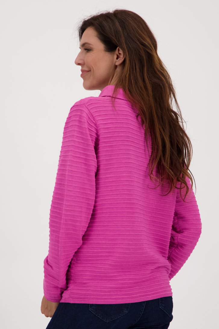 Roze truitje met rolkraag van Signature voor Dames