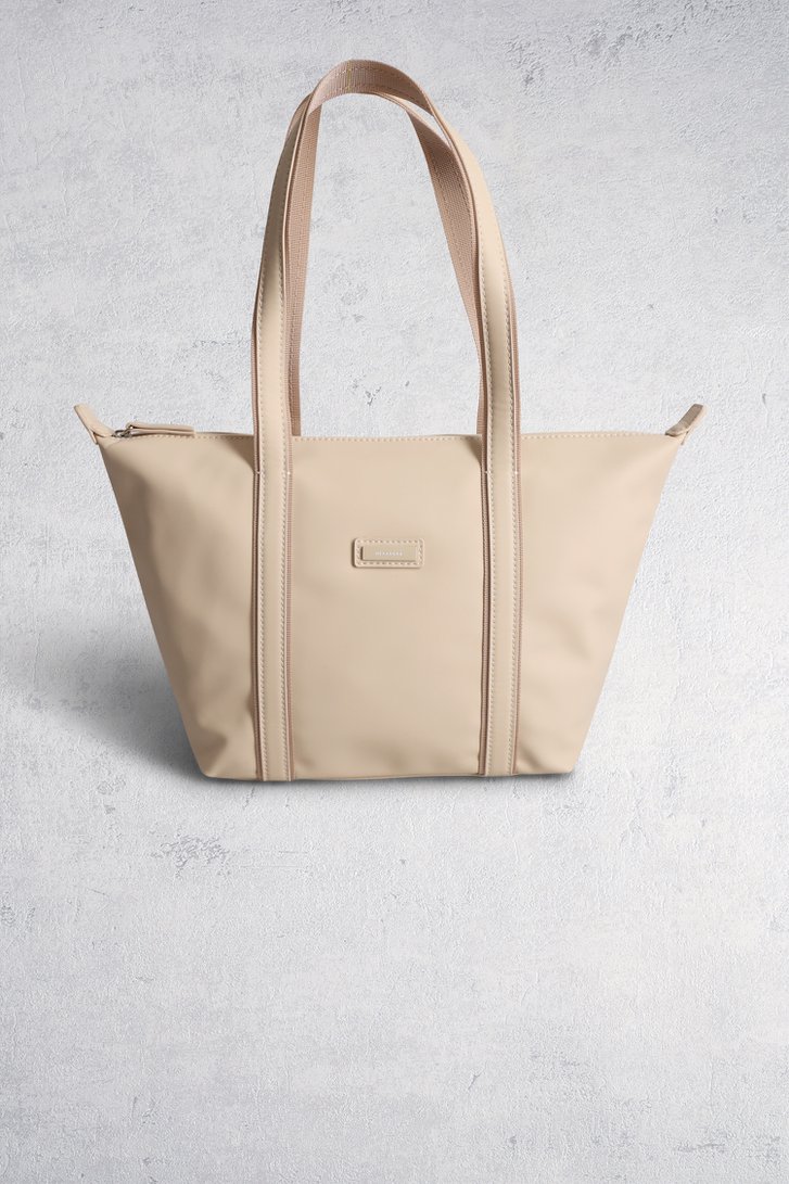 Le devant de Sac à bandoulière beige clair de Hexagona pour Femmes