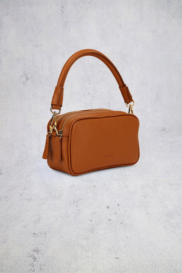 Photo supplémentaire 1 de Sac à bandoulière en cuir marron de D'Auvry pour Femmes