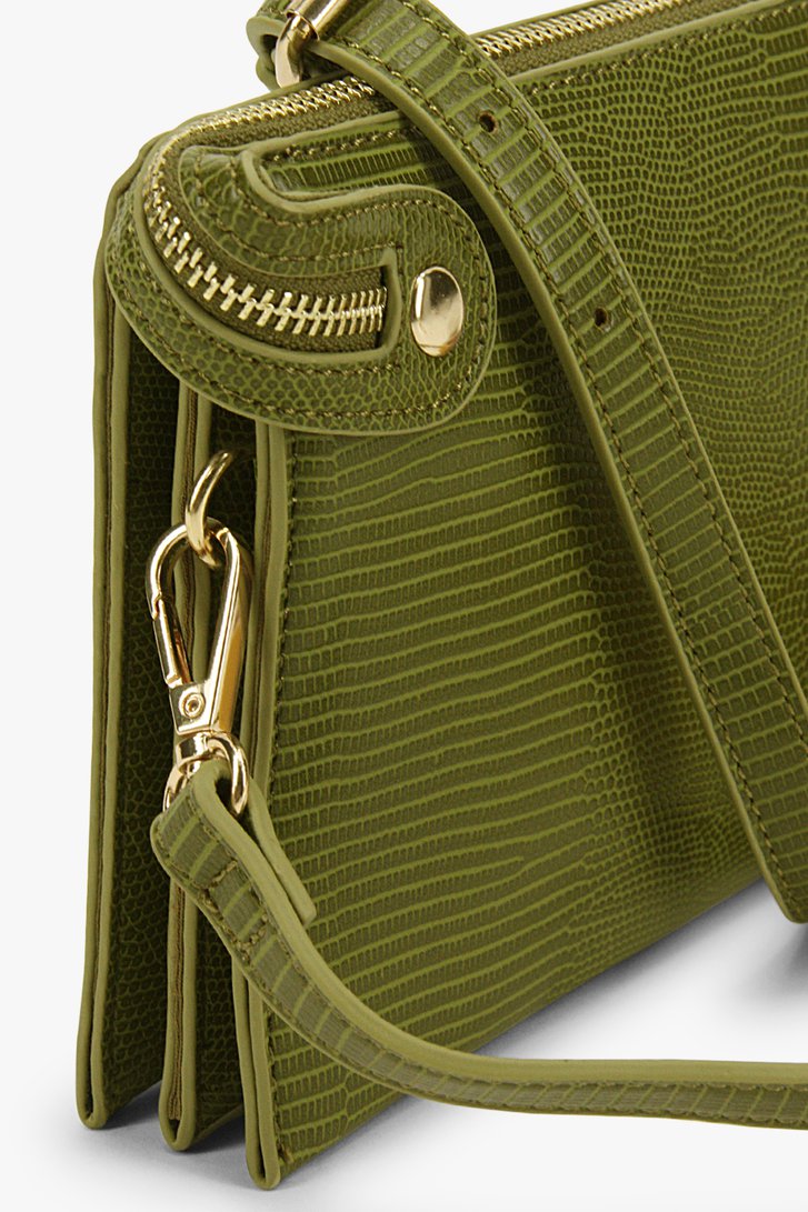 Sac à bandoulière fin kaki de Modeno pour Femmes