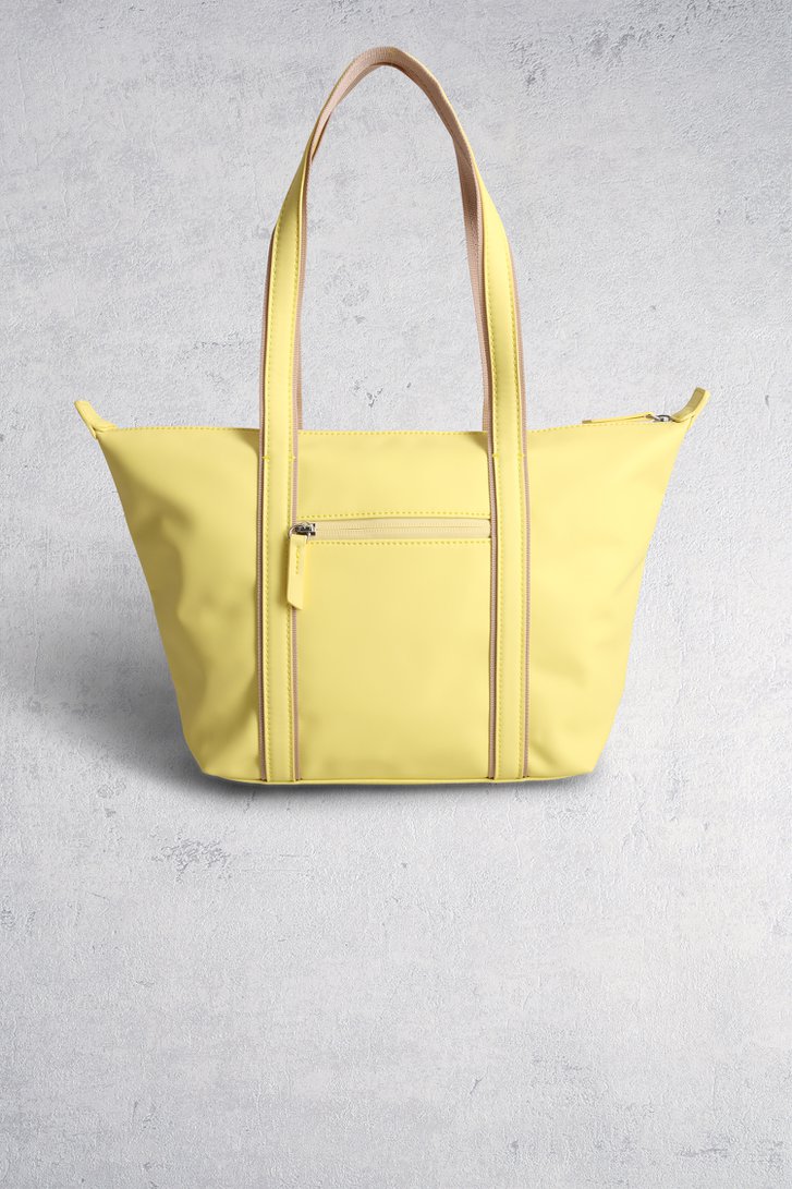 Le dos de Sac à bandoulière jaune de Hexagona pour Femmes