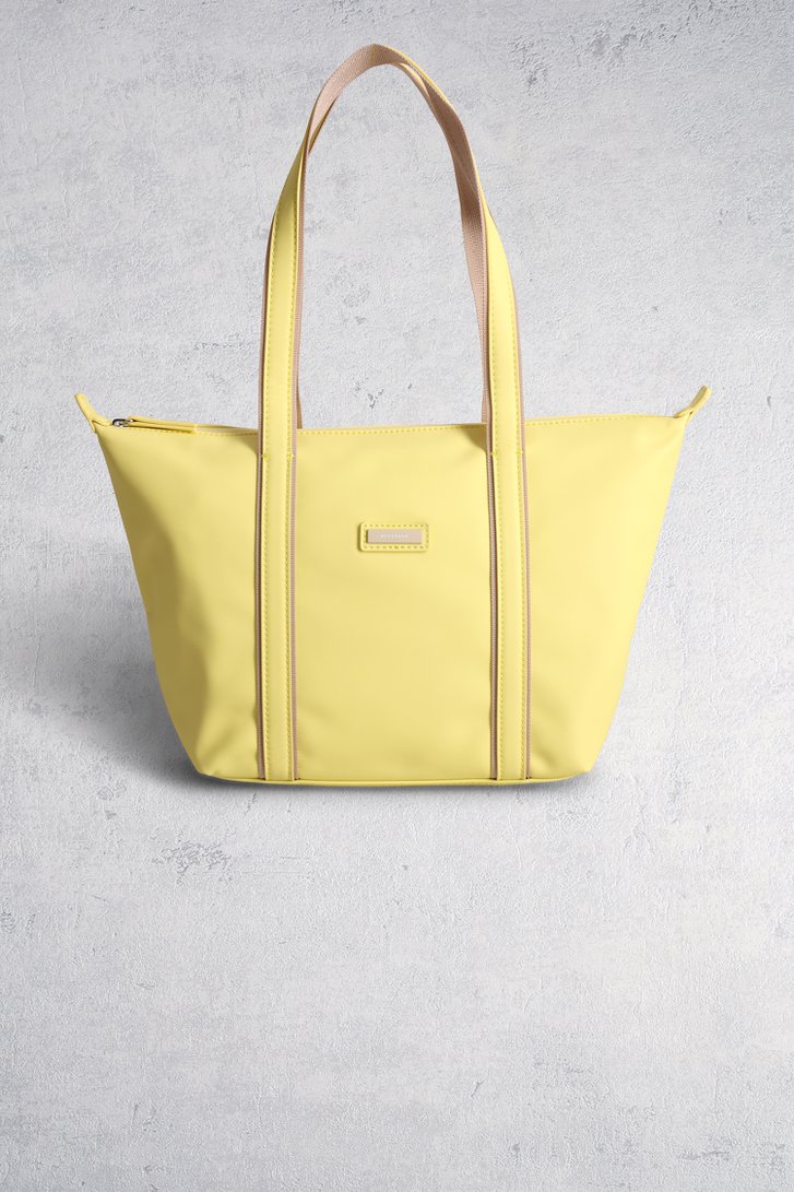 Le devant de Sac à bandoulière jaune de Hexagona pour Femmes