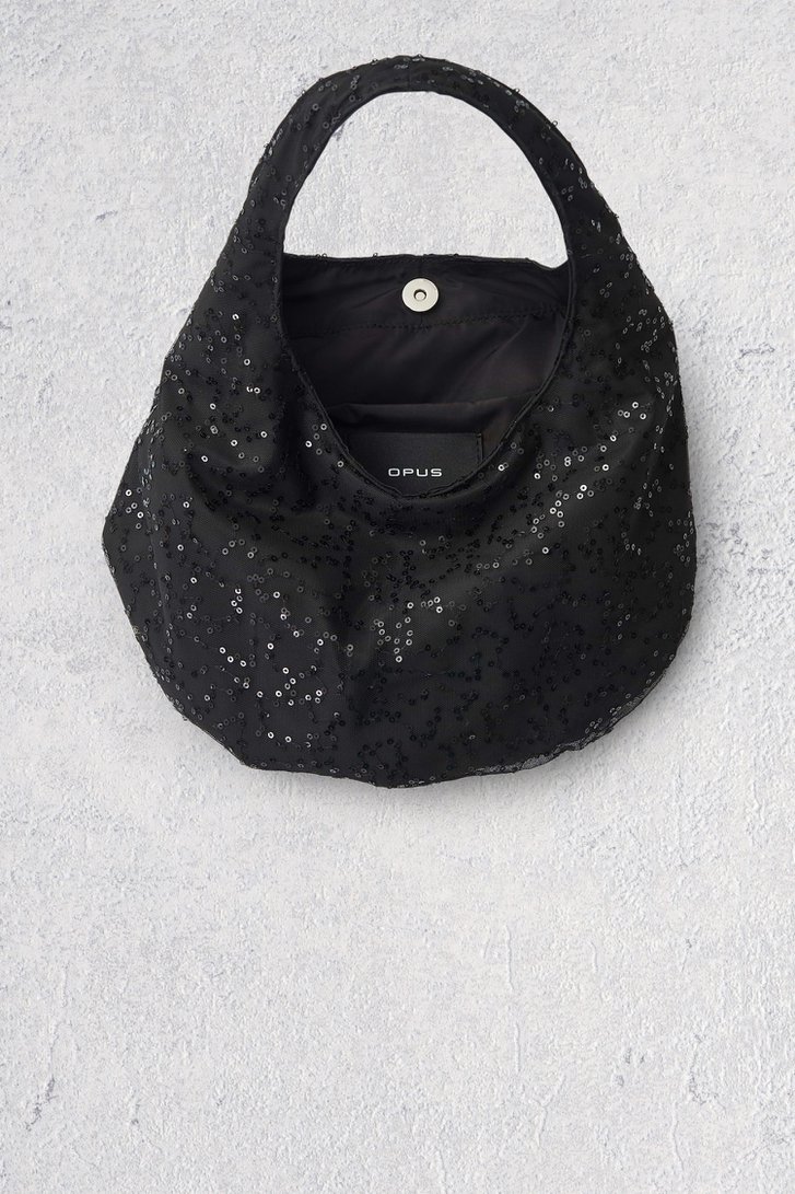 Photo produit 2 de Sac à bandoulière noir à paillettes de Opus pour Femmes