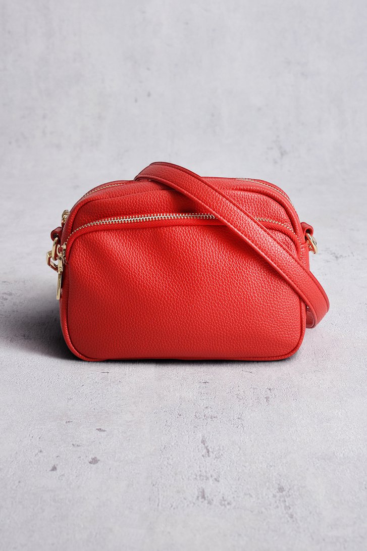 Sac à bandoulière rouge de Liberty Island pour Femmes