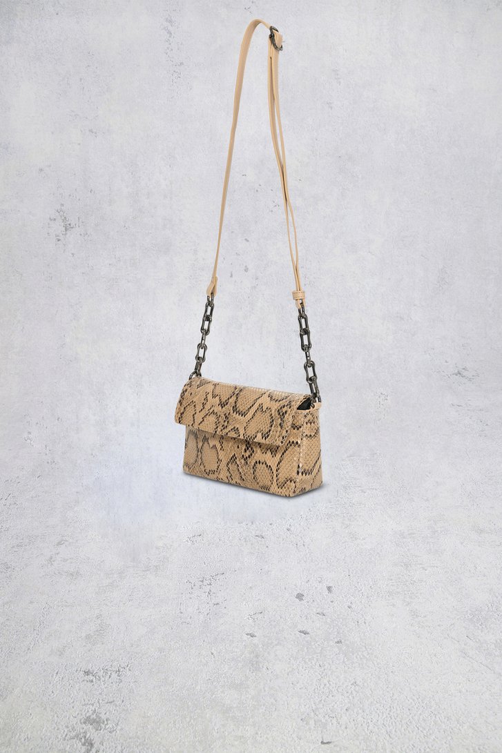 Photo produit 1 de Sac à main beige avec imprimé serpent de Bulaggi pour Femmes