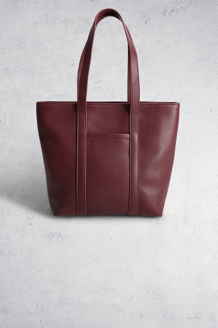 Le dos de Sac à main bordeaux de Liberty Island pour Femmes