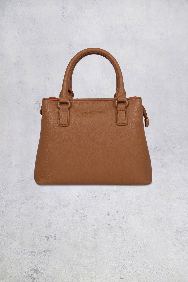 Le devant de Sac à main cognac de Laurent David pour Femmes