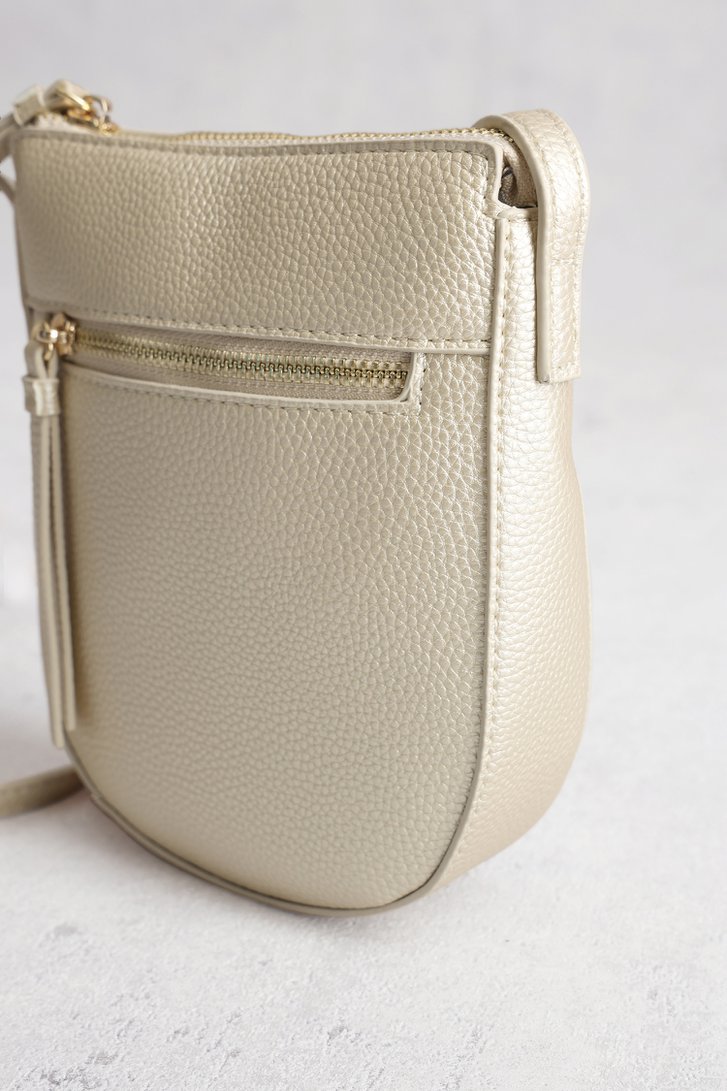 Sac à main doré avec aspect cuir de Liberty Island pour Femmes