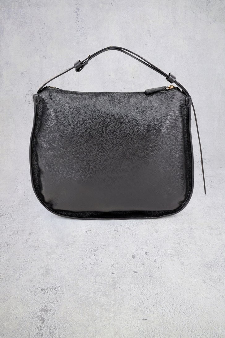 Détail de Sac à main en cuir noir  de D'Auvry pour Femmes