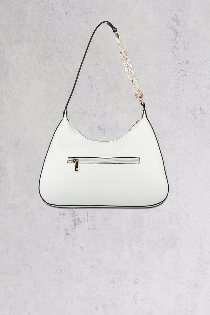 Sac à main hobo en bouclé écru-blanc  de Bulaggi pour Femmes