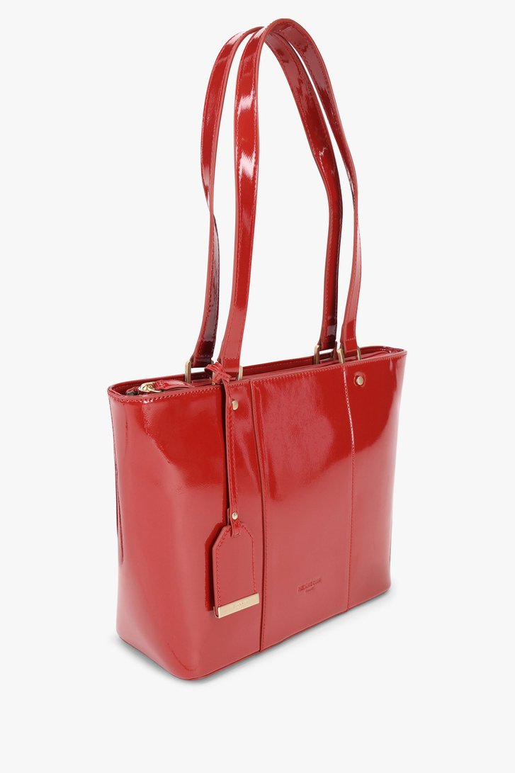 Photo produit 2 de Sac à main laqué rouge de Hexagona pour Femmes