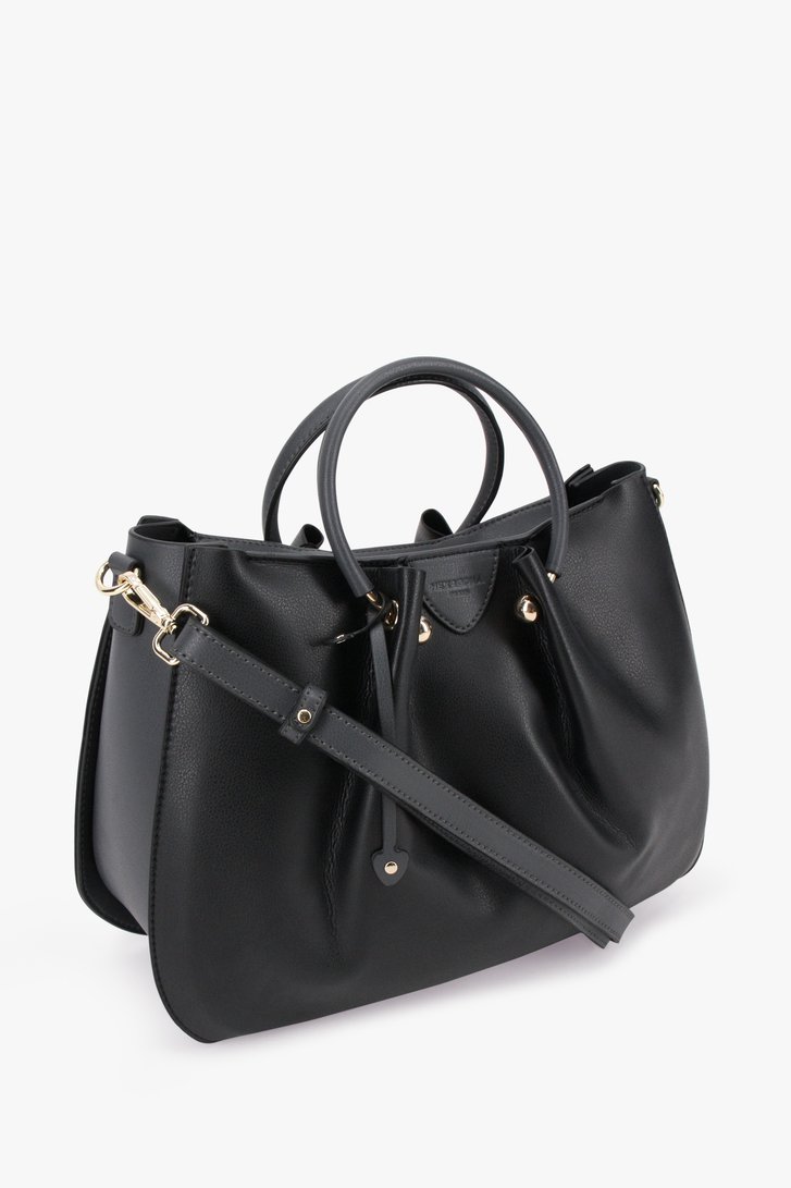 Sac à main noir de Hexagona pour Femmes